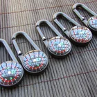 Mini Key Ring KeyChain Compass / compass carabiner / camping compass
