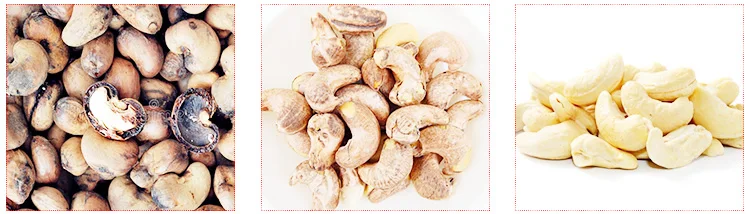 Industrial Cashew Nut Shelling Peeling Packing Processing Machine Line Plant Automatic Cashew Nut Sheller Machine manufacture