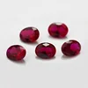 Wholesale faceted Ruby 8# Oval cut corundum stone