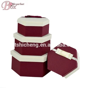 packaging & printing boxes hexagon shaped gift box 1,036 results