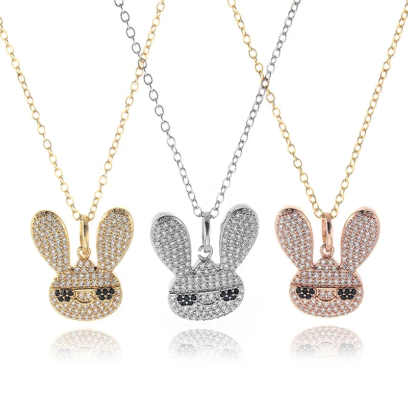 Trendy Rabbit Necklace Women Gold Silver Metal Bunny Head Charm Pendant Necklaces Fashion Animal Jewelry Dropshipping Collares, Photo
Trendy Rabbit Necklace Women Gold Silver Metal Bunny Head Charm Pendant Necklaces Fashion Animal Jewelry Dropshipping Collares, Photo