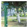 cruvy welded mesh fence welded wire fence panels export to Japan powder coated fence