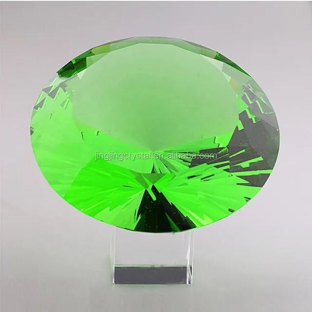 christian best quality crystal diamond paperweight for table