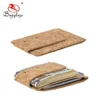 Eco Friendly Money Clip Front Pocket Wallet Cork Leather RFID Blocking Strong Magnet thin Wallet