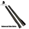 Universal carbon fiber side lip skirts for BMW car tuning parts