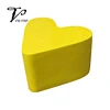 Fsncy fiberglass love heart shape low seat stool benchchair