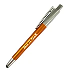 New personalised plastic touch LED light UP pen custom logo ball point pen