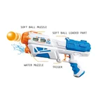 Top sale 2 in 1 magic water soft bullet shooting gun toy with bowling