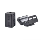 Detachable Magnet Cable Clamps Core Clip On 6.5mm Cable With Plastic Case