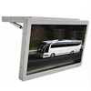 15.6" 17" 19" 21.5" 24" inch vehicle bus LCD display flip down foldable monitor for advertising USB AV VGA input support HDMI