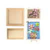 DIY craft Wood Panel Boards Frame Painting Craft