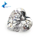Diamond Testing Positive Heart Shape Loose Moissanite Diamond Stones