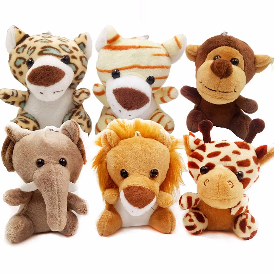 small stuffed zoo animals