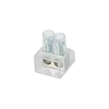 6.00mm pitch factory direct sale white screw connector euro terminal blocks