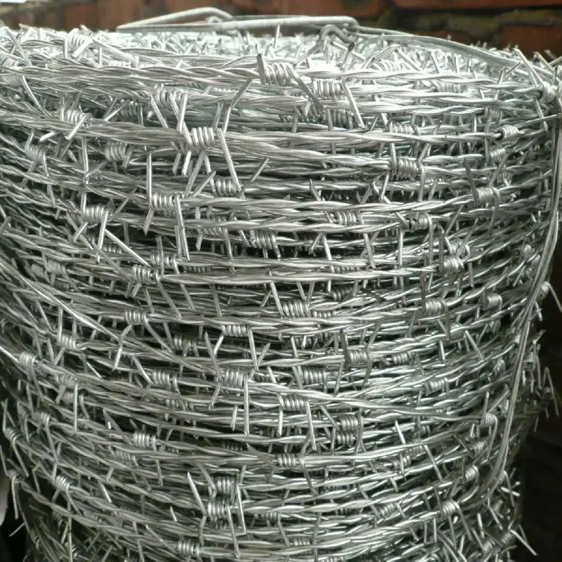 china manufacturer factory price galvanized iron barbed wire on