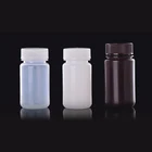 Amber Vial Reagent Bottle 60ml 60ml Amber Brown Plastic Seal Bottle Vial Reagent Container