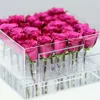 elegant flower acrylic flower box/waterproof acrylic flower box