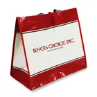 Pretty waterproof supermarket laminated pp woven tote bag