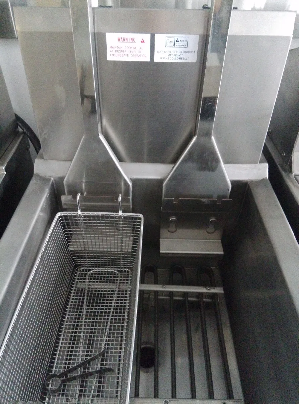 Electric Deep Fryer Automatic Basket Lift Open Fryer/air Fryer Ofe