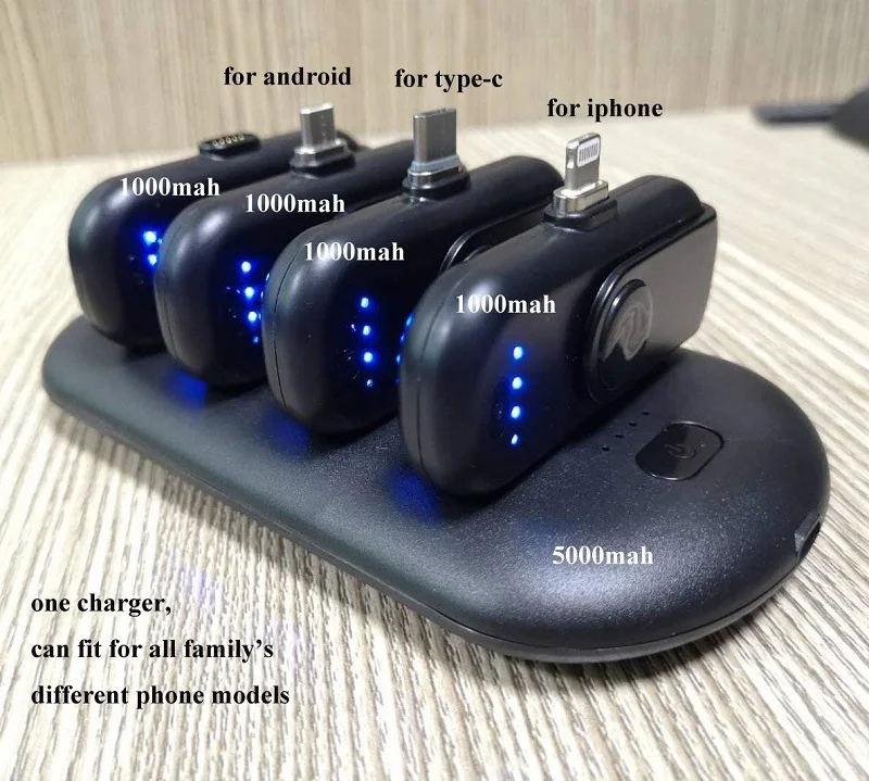 New Product Ideas 2019 Strong Finger Magnetic Power Bank Wireless Charger - ANKUX.COM