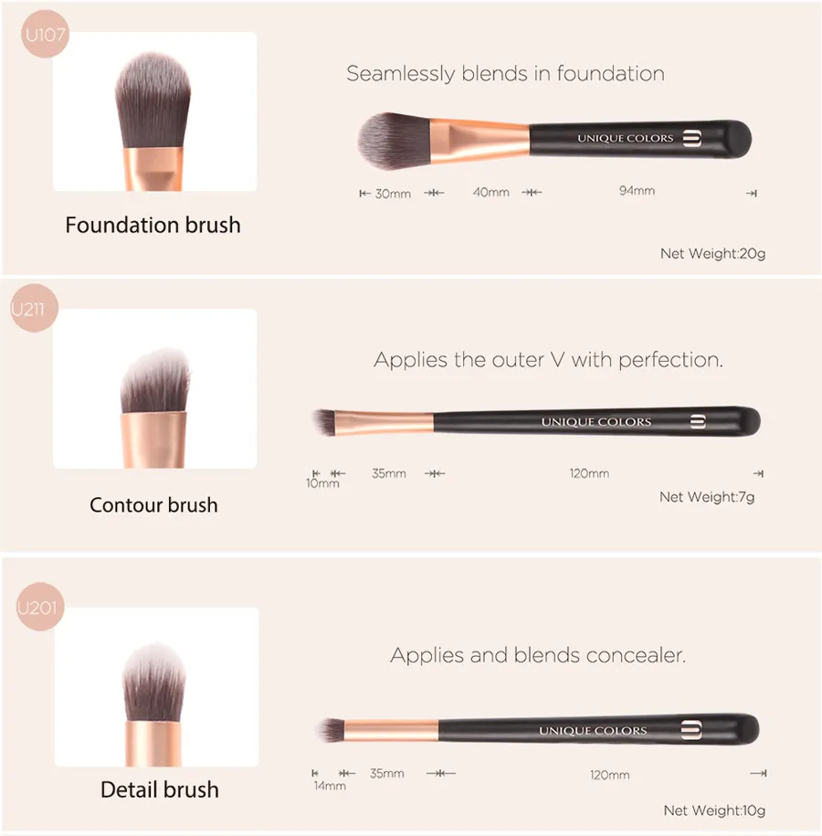 vegan makeup brushes private label maquillaje makeup brush set 