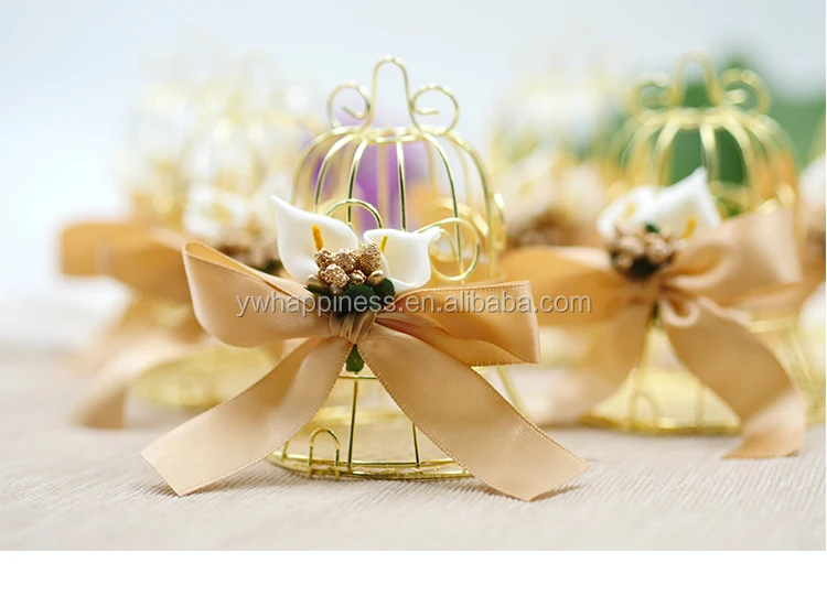 of  wedding baby metal candy boxes      thank you for visting