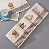wholesale custom printed anime printed cotton tea towel