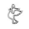 Zinc alloy peace dove charm symbolizes freedom and peace pendant bird pendant lucky animal necklace