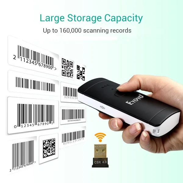 1D 2D IP54 T Wireless Barcode Scanner Blueskysea YH0199 
1D 2D IP54 T Wireless Barcode Scanner Blueskysea YH0199