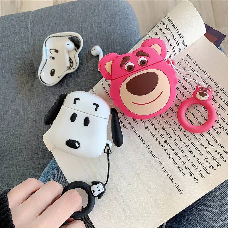 For Airpods Case Cute Cartoon Pink Bear Silicone Bluetooth Wireless Earphone Case
For Airpods Case Cute Cartoon Pink Bear Silicone Bluetooth Wireless Earphone Case