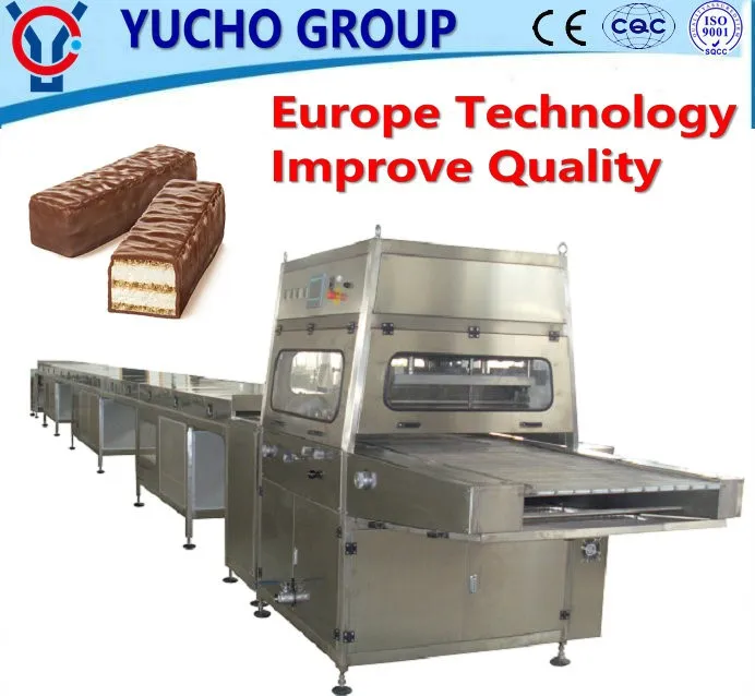 chocolate enrobing machine