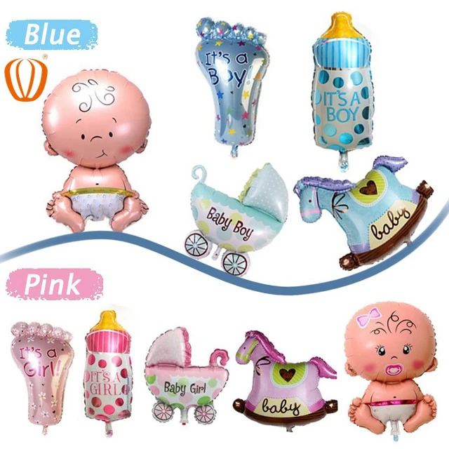 5pcs baby shower air balloon birthday theme party decoration