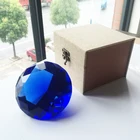 Wholesale Cheap Glass Diamond Paperweight Clear Decorative K9 Crystal Diamonds for Home Decoration