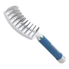 Wholesale Wet Styling Curly Wave Private Label Nylon Bristle Plastic Custom Logo Detangling Hair Brush