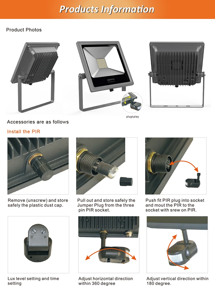 LED Flood TG04100-5-1