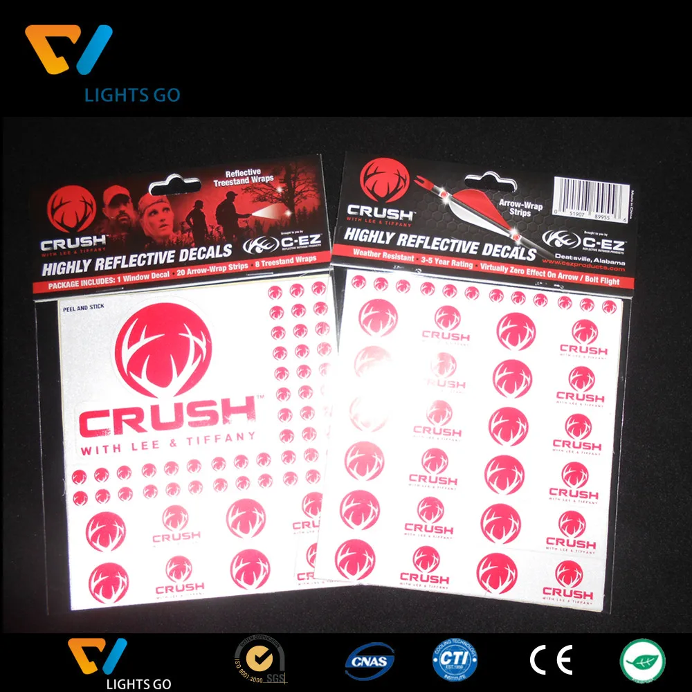 reflective sticker decal