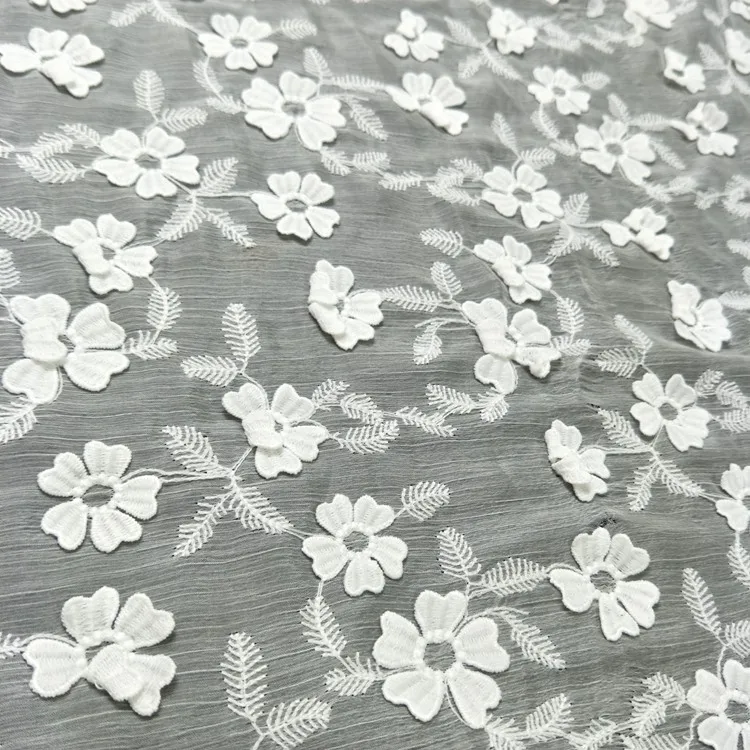 2020 Tela encaje indian fabric fancy wholesale embroidery fabric