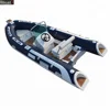 CE China Hypalon Seat Rib470 Boat Fiberglass Fishing Boat For Sale
