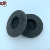 Black Sponge Ear Cup Pads For Office Use Headphone Parts
