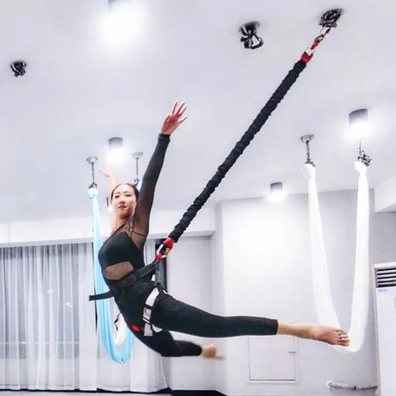 Prior Fitness High Quality Full Set Bungee Exercise Equipment Including Bungee Harness Resistant Band Aerial Yoga Equipment, Small medium large
Prior Fitness High Quality Full Set Bungee Exercise Equipment Including Bungee Harness Resistant Band Aerial Yoga Equipment, Small medium large