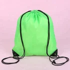 Retails Free Sample Polyester Drawstring Backpack Bag