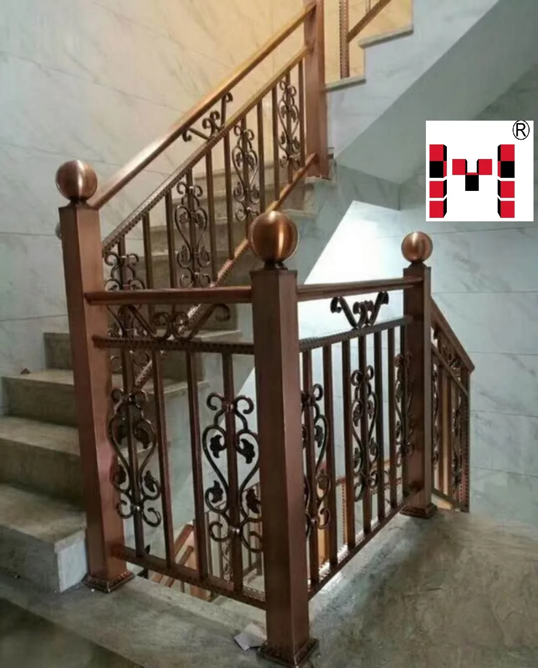 aluminum handrail