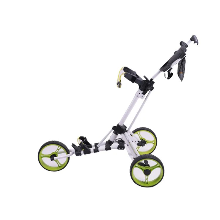 Manufacturer Price 3 Wheels AluminiumGolf Trolley Small Folding Golf Trolley, White, black
Manufacturer Price 3 Wheels AluminiumGolf Trolley Small Folding Golf Trolley, White, black
