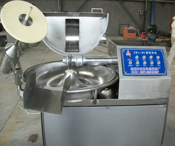 High Quality Automatic Meat Bowl Cutter Meat Bowl Chopper Machine for Sausage Making supplier
