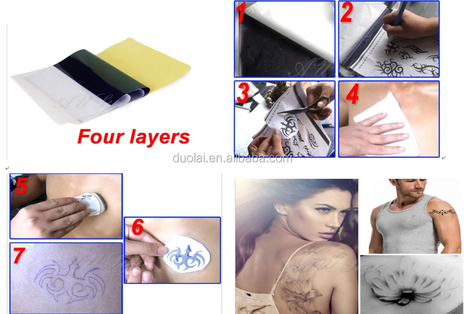 Tattoo Thermal Transfer Paper Atsui Brand - Buy Tattoo Thermal Transfer  Paper Atsui Brand Product on