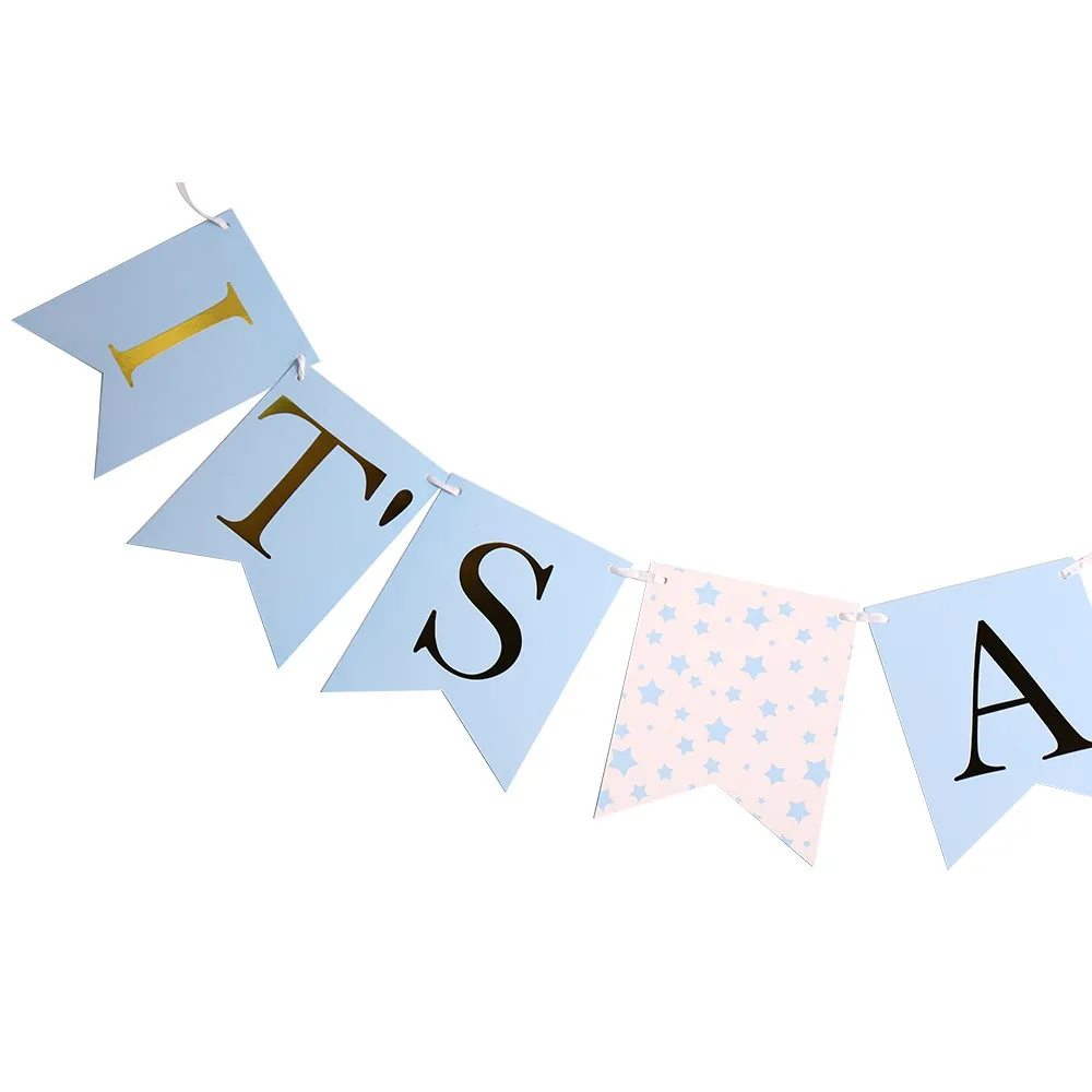 free shipping happy birthday baby shower decoration its a boy