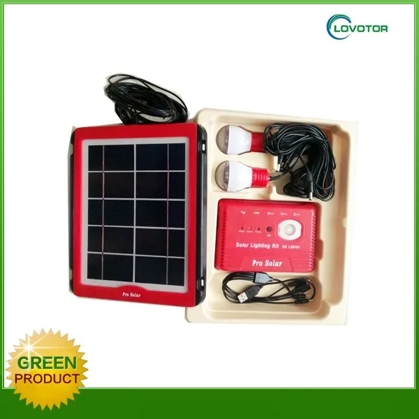 LED solar panel kit 5W solar power system home LY-0101