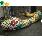Cartoon characters type giant inflatable snake boa for outdoor event decoration ST310