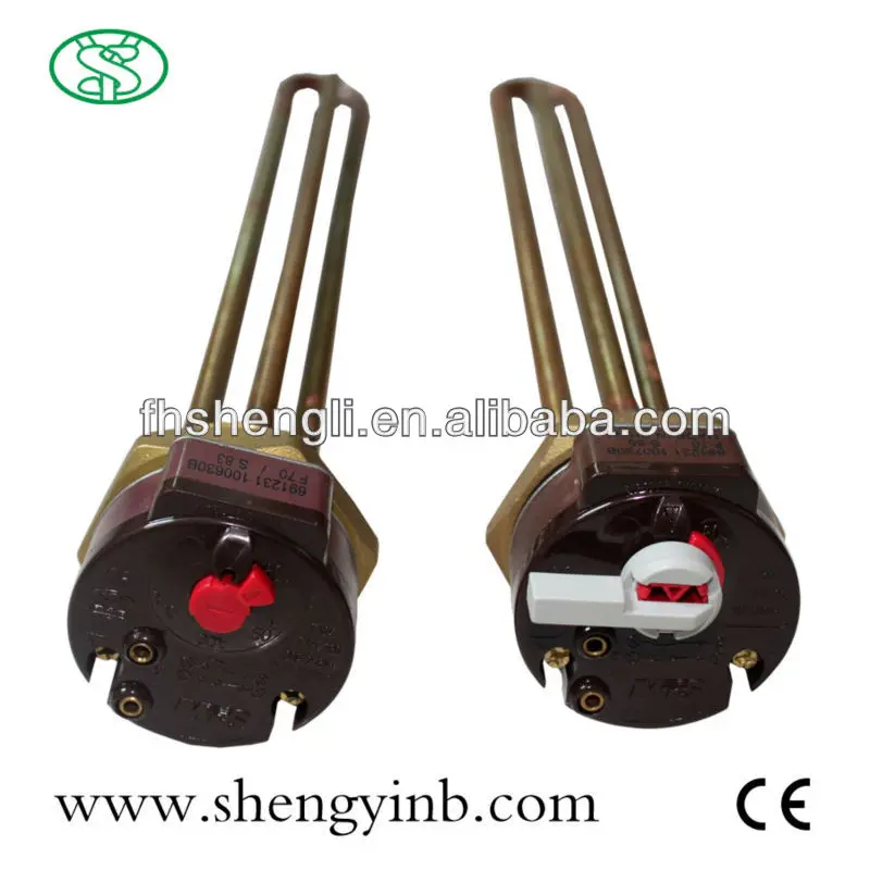 2kw double safety hot water tube electric heating element
