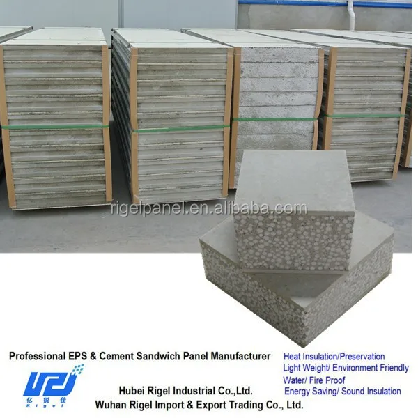 vorgefertigten betonplatten mit billigen dämmplatte preis